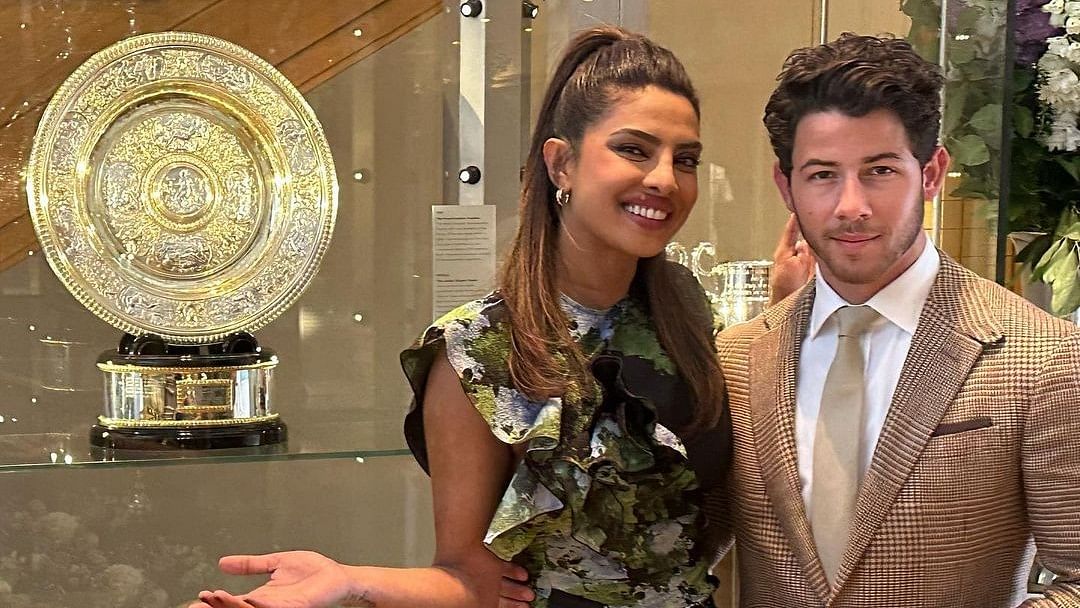 In Photos: Priyanka Chopra & Nick Jonas Serve Fashion Inspiration at Wimbledon