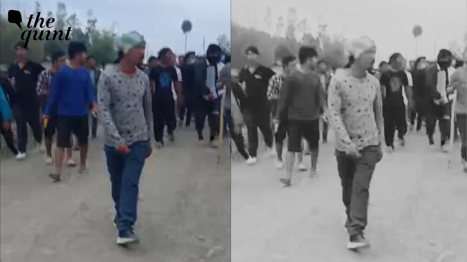 2 Man Rape To Meitei Nupi Xxx - Video Shows Kuki Women Being Paraded Naked by Meitei Mob, One Accused  Arrested