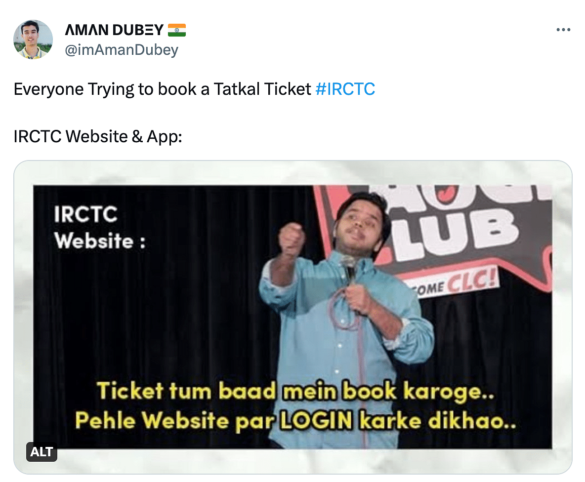 The ticketing website IRCTC has been down due to technical reasons which has caused quite a chaos on the internet