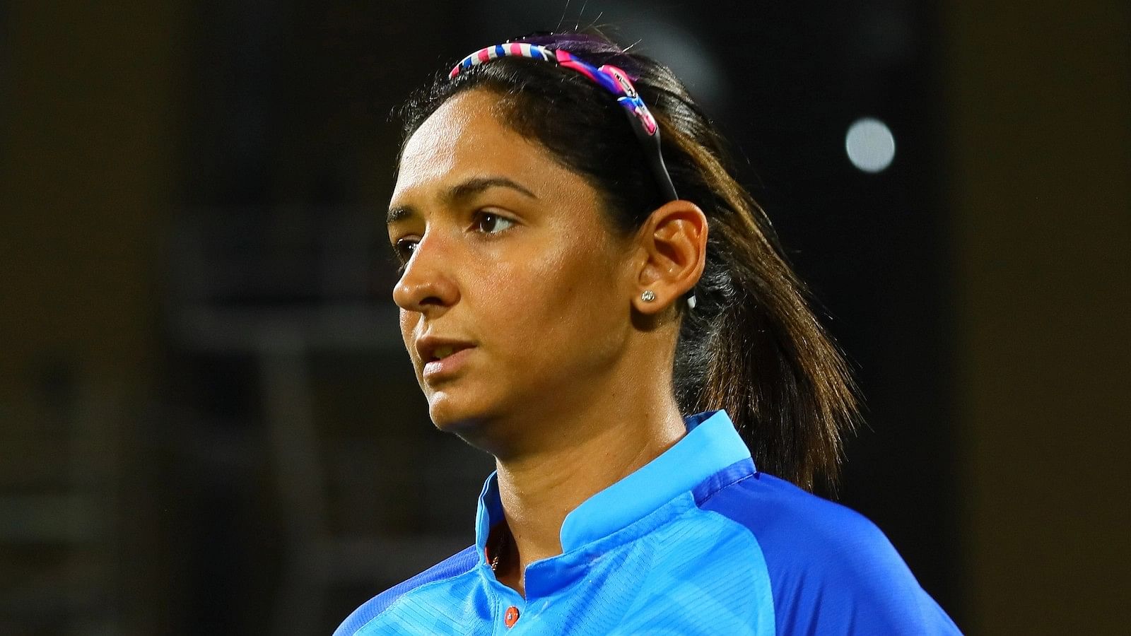 <div class="paragraphs"><p>Harmanpreet was reprimanded for her actions during Saturday's ODI vs Bangladesh.&nbsp;</p></div>