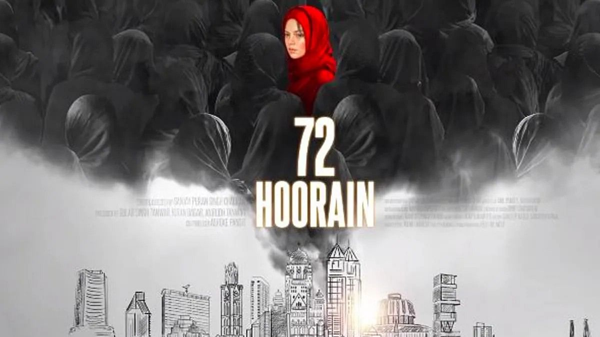 <div class="paragraphs"><p>The official film poster of<em> 72 Hoorain.</em></p></div>