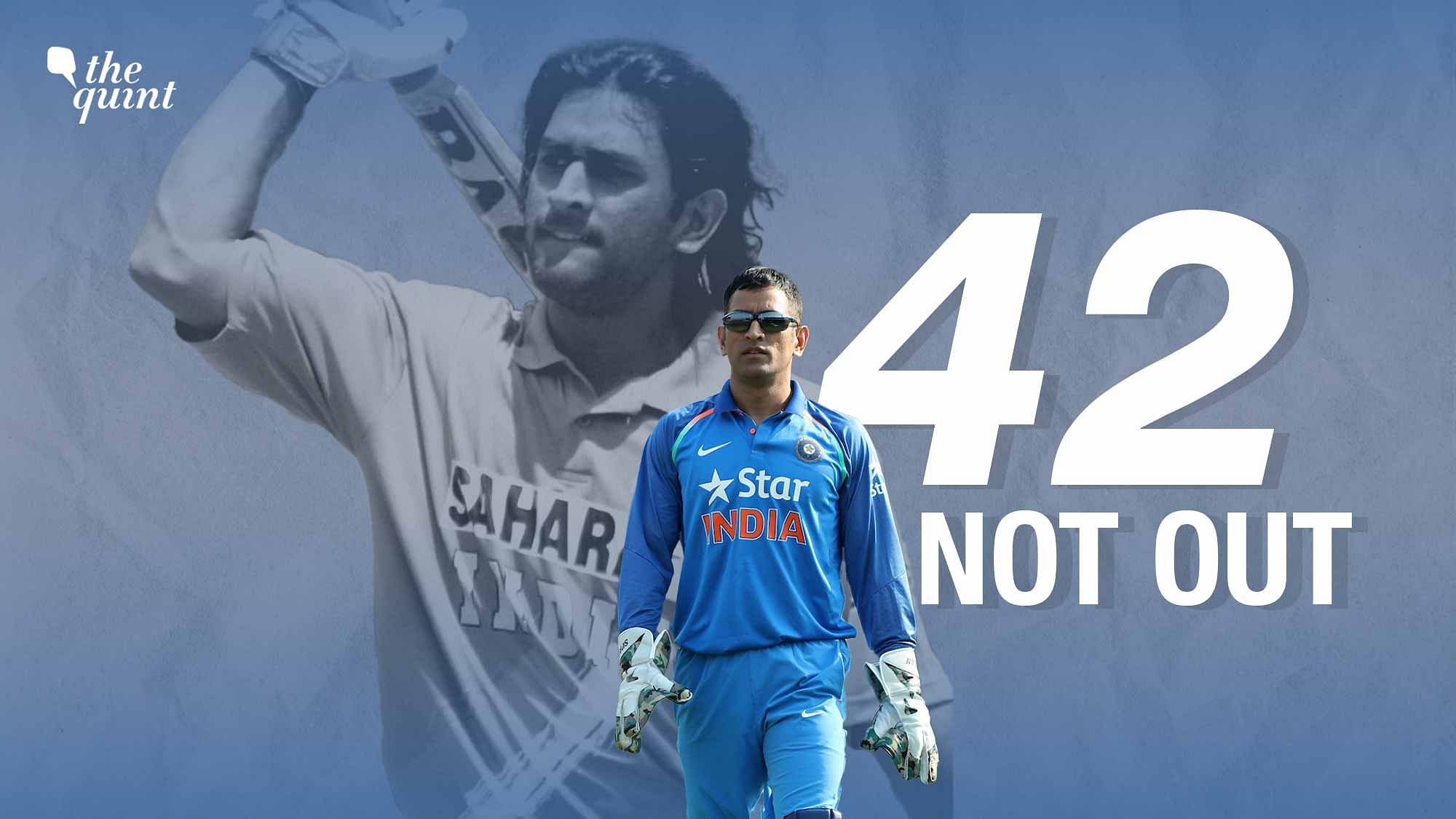<div class="paragraphs"><p>Tribute to MS Dhoni on his 42nd birthday.</p></div>