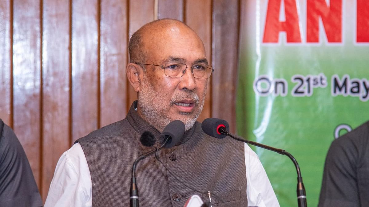 Tensions Flare in Manipur as Mob Tries To Attack CM Biren Singh's Empty House
