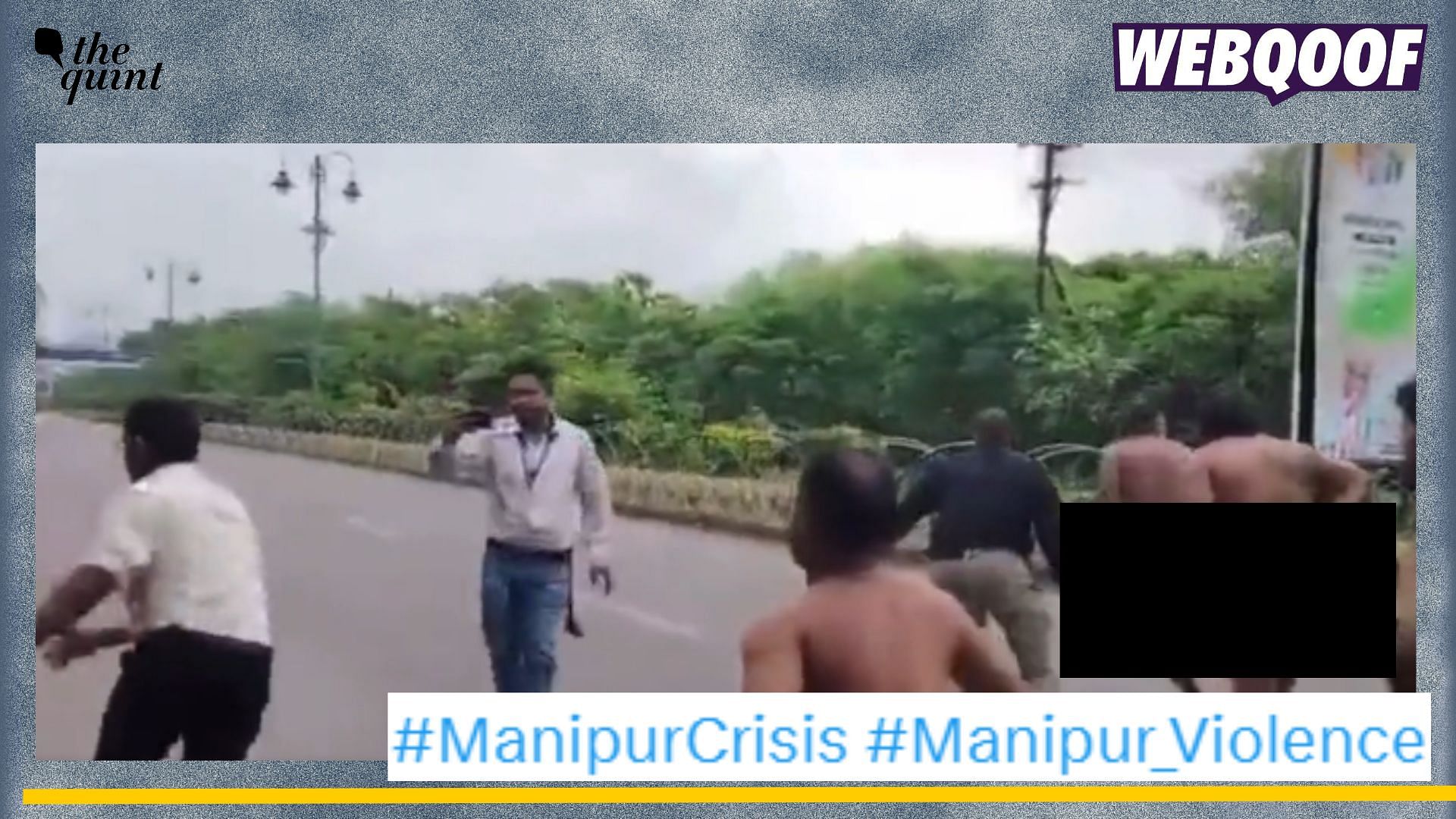 <div class="paragraphs"><p>Fact-check: A video from Chhattisgarh's Raipur showing naked men staging protests on the streets is going viral as a video from Manipur.</p></div>