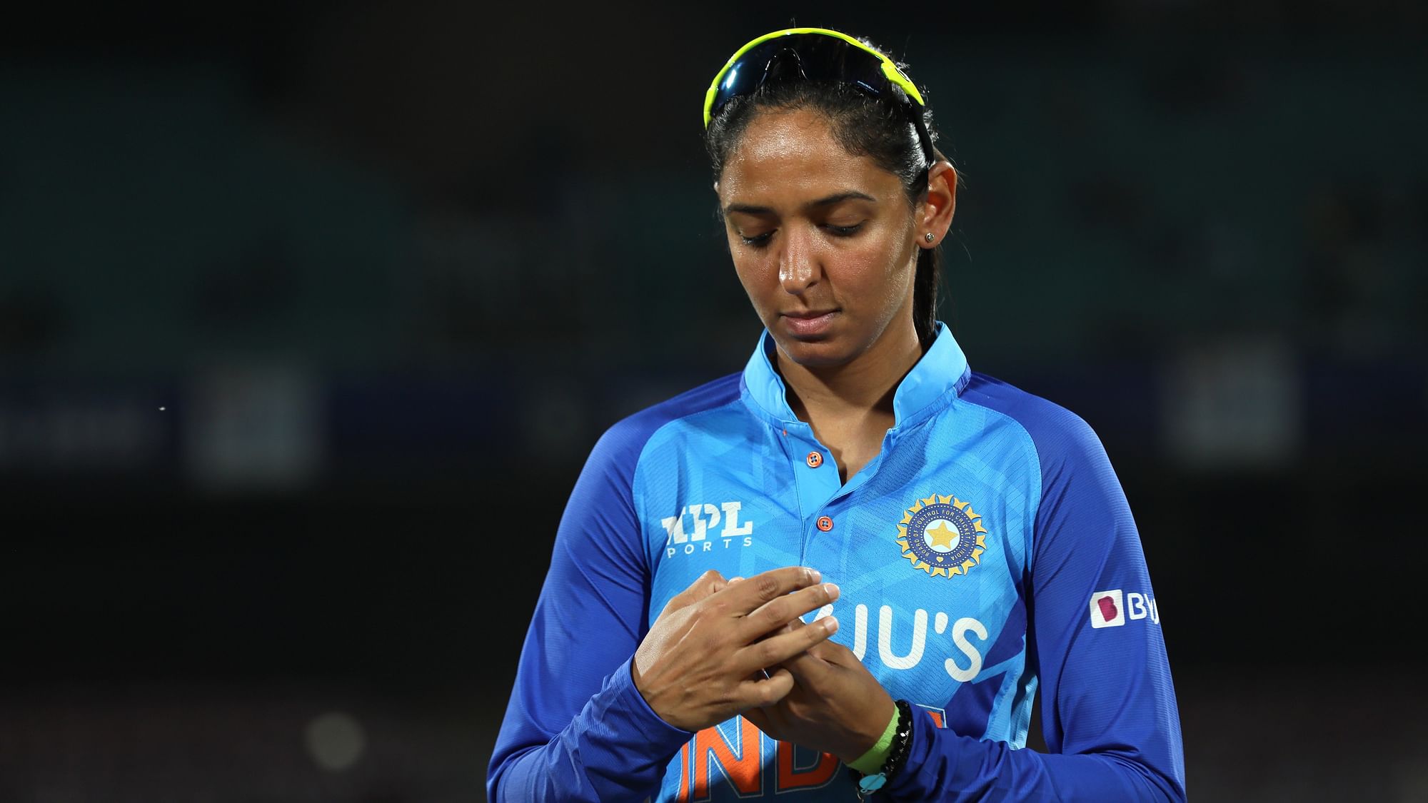 <div class="paragraphs"><p>Harmanpreet Kaur could found guilty of a Level 2 breach of the ICC Code of Conduct</p></div>