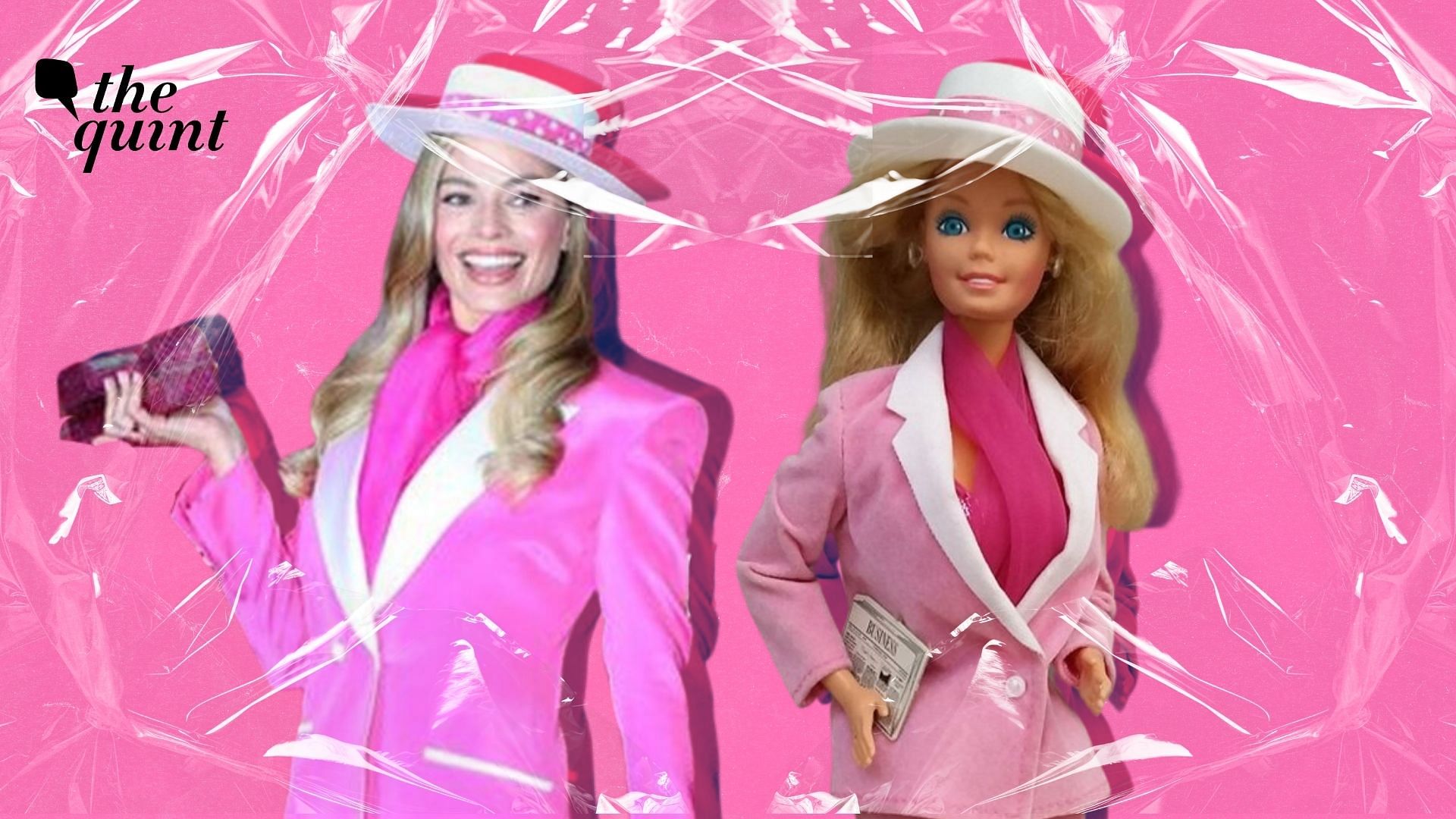 <div class="paragraphs"><p>Margot Robbie during<em> Barbie</em>'s promotions wearing the&nbsp;Day-to-Night Barbie outfit.&nbsp;</p></div>
