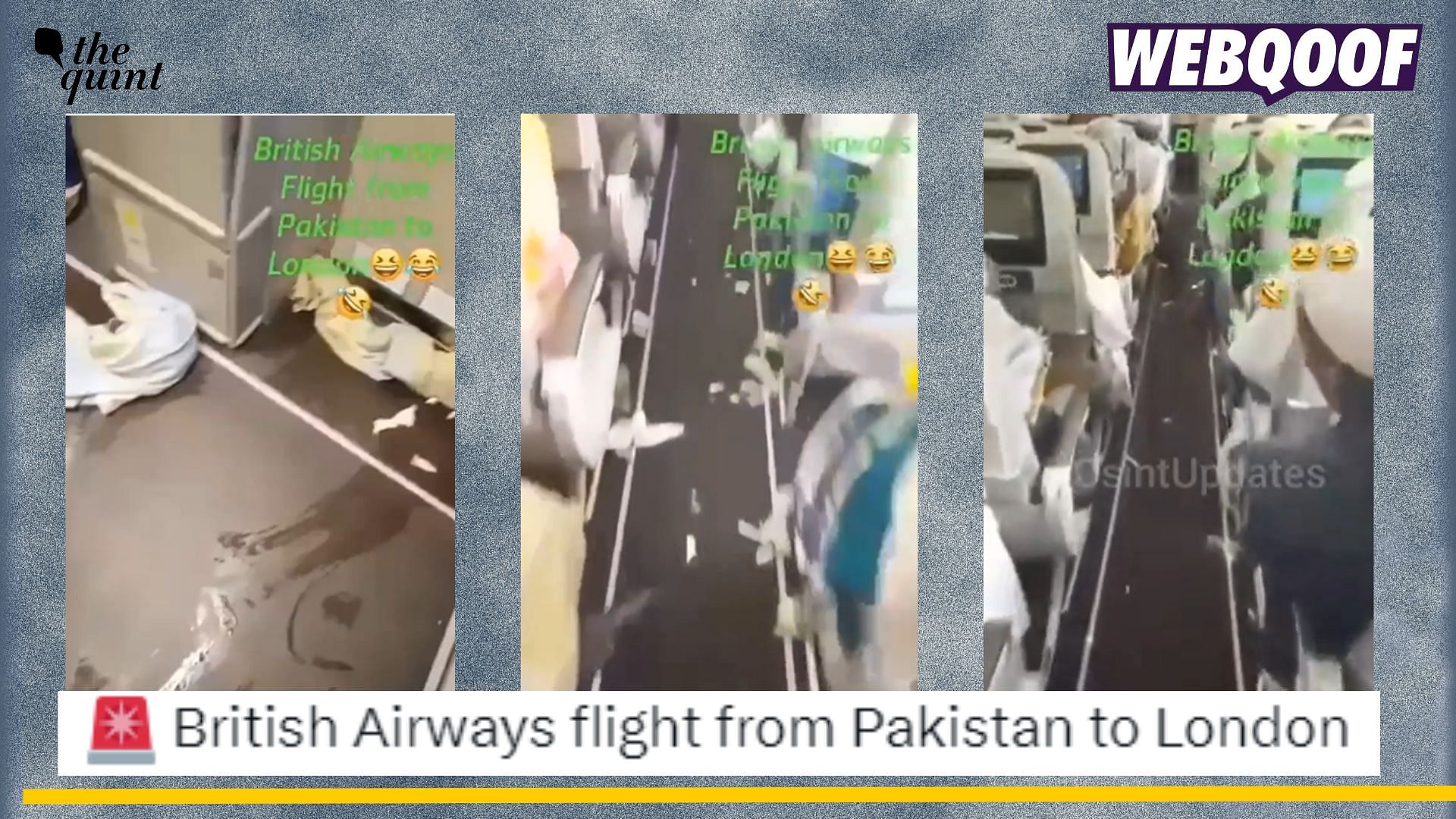 <div class="paragraphs"><p>Fact-check: An old video from Saudi Arabian Airlines is being shared as a video of British Airways flying from Pakistan to London.</p></div>