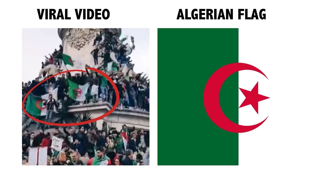 We found the video dates back to 2019, when Algerians were protesting against former President  Bouteflika. 