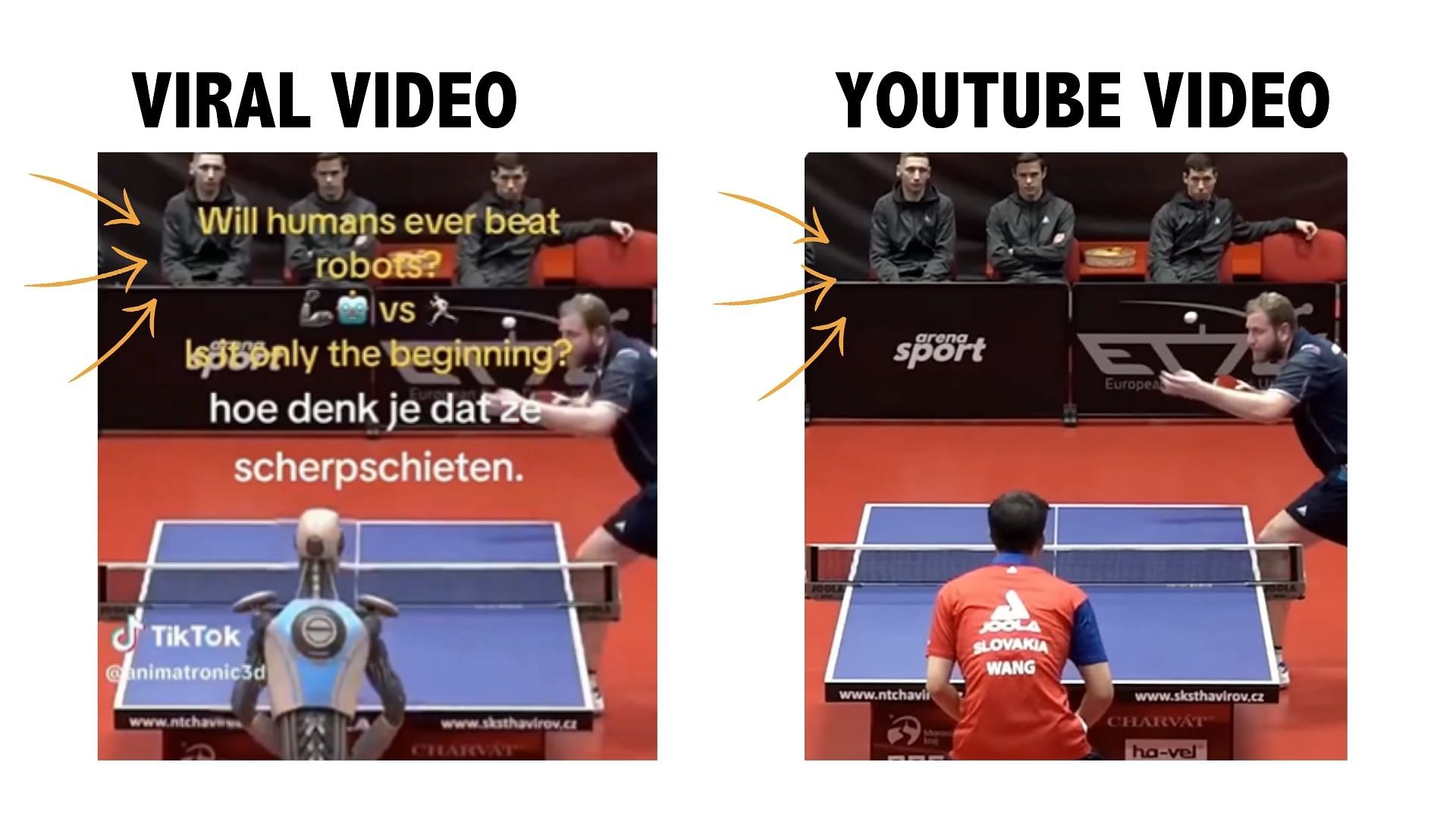 Table tennis star 'goes head-to-head with high-speed robot