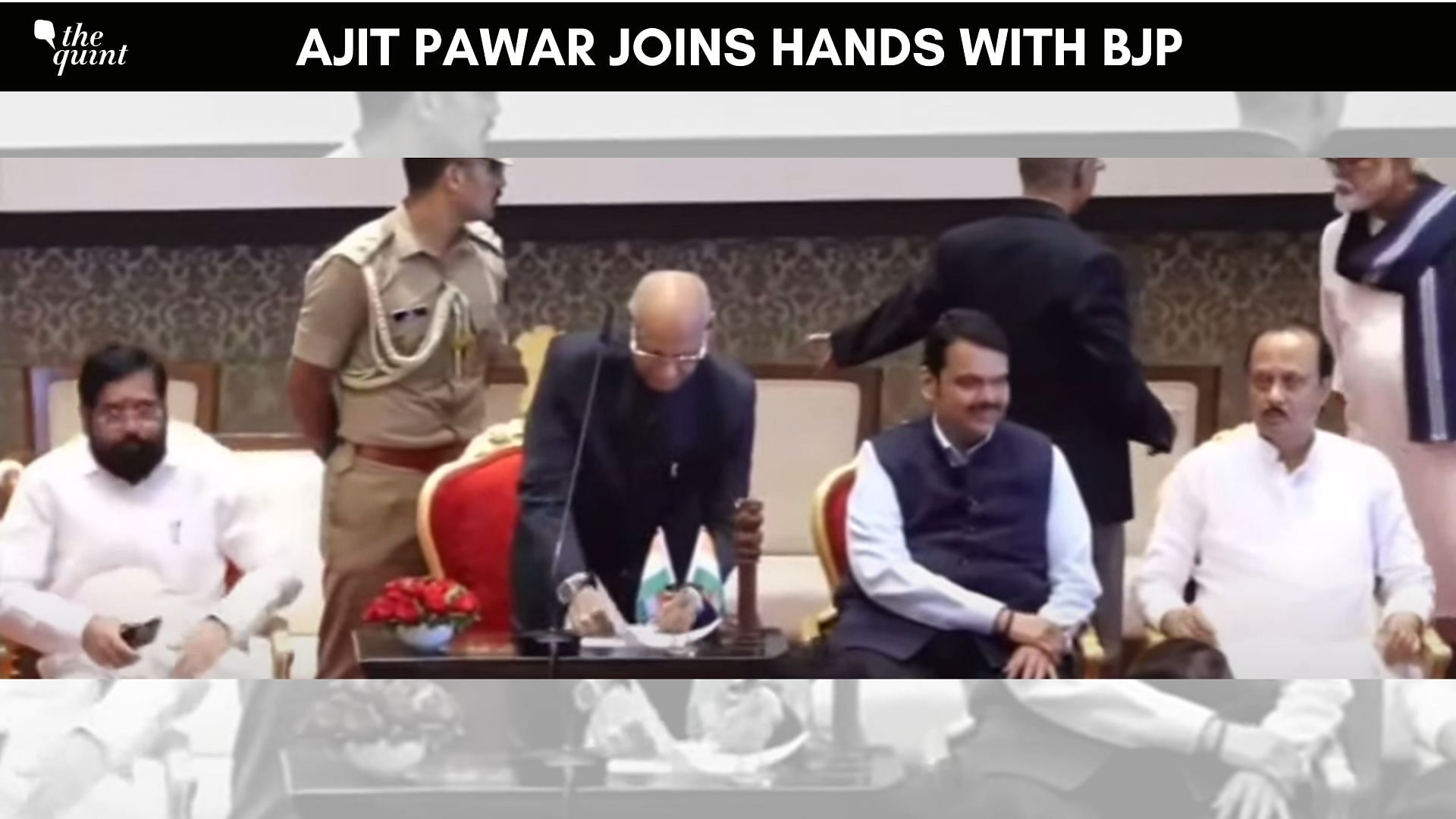 <div class="paragraphs"><p>LIVE Updates: NCP Splits as Ajit Pawar Joins Hands With BJP, Takes Oath as Dy CM</p></div>