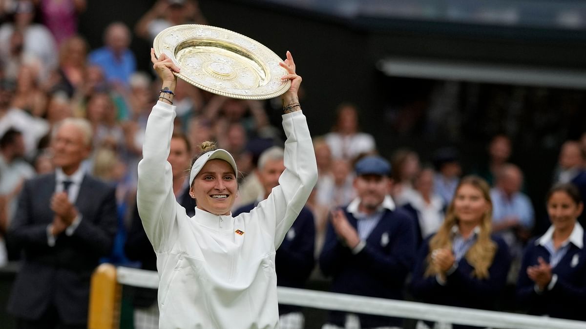 Wimbledon: Vondrousova Makes History, Becomes First Unseeded Winner in Open Era