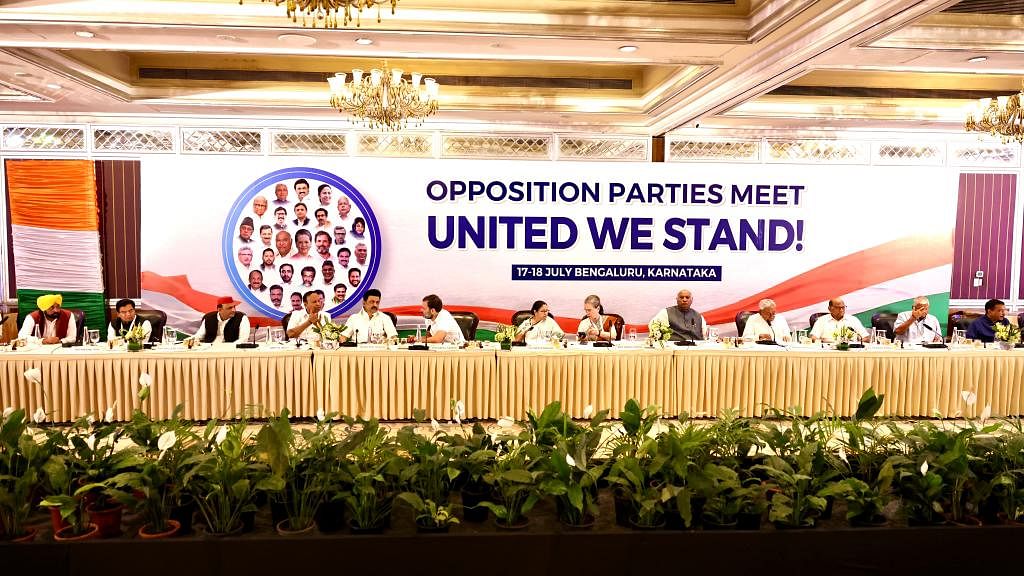 <div class="paragraphs"><p>26 opposition parties held a meeting in Bengaluru on Tuesday.</p></div>