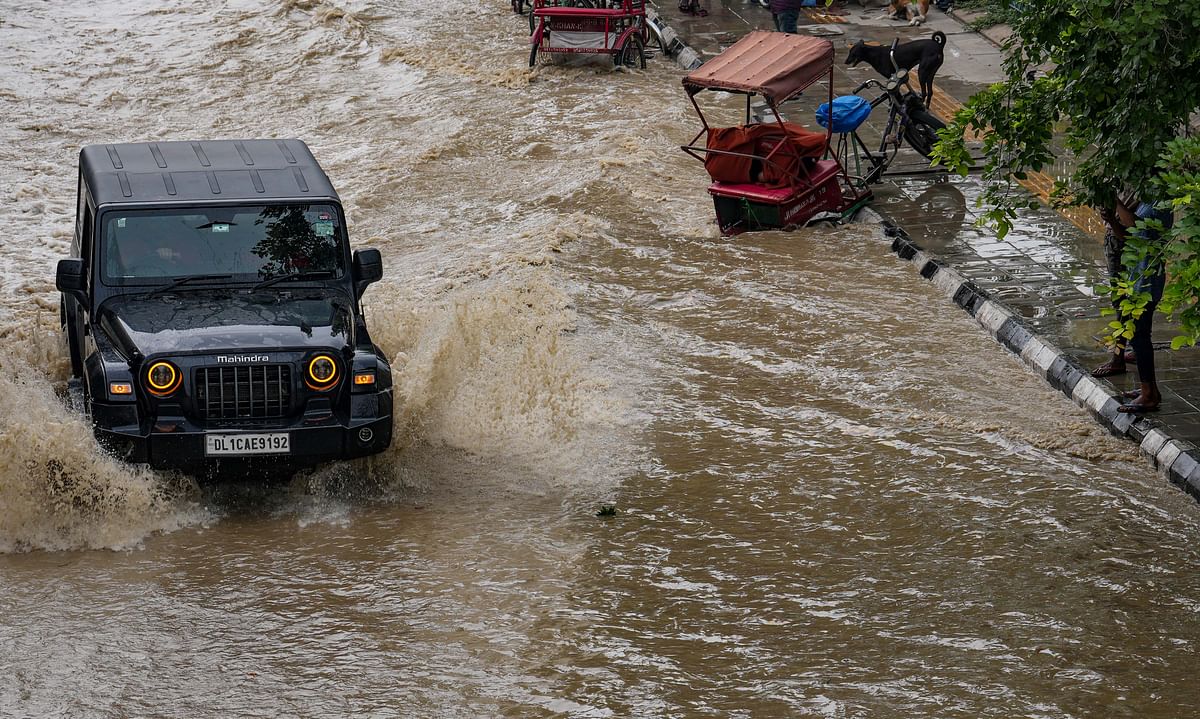 The Yamuna reached its highest-ever water level of 208.48 metres at 8 am on Thursday.