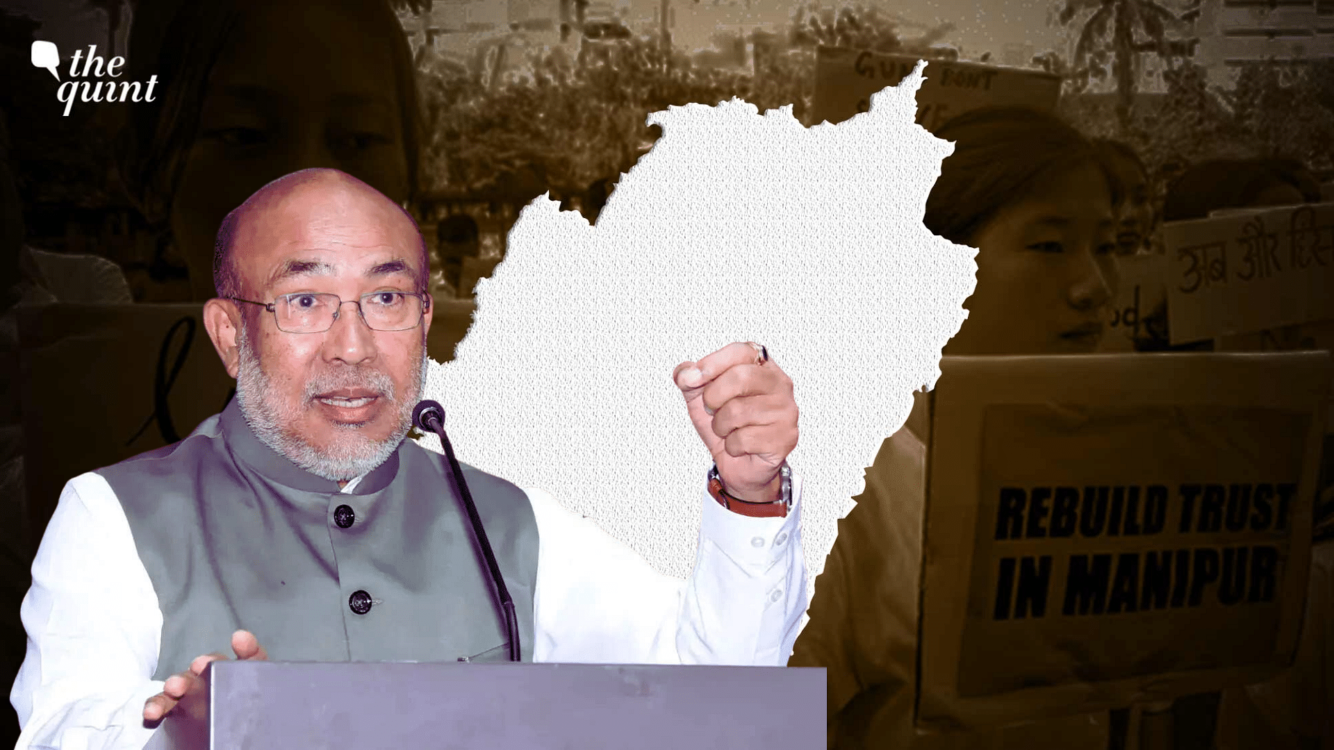 <div class="paragraphs"><p>Over two months, there have been various demands have been proposed, ranging from the removal of<a href="https://www.thequint.com/topic/manipur-chief-minister-n-biren-singh"> Chief Minister N Biren Singh's</a> to a separate administration for the tribal areas and the valley to Manipur being brought under <a href="https://www.thequint.com/topic/president-s-rule">President's rule</a>, to bring about peace in the state.</p></div>