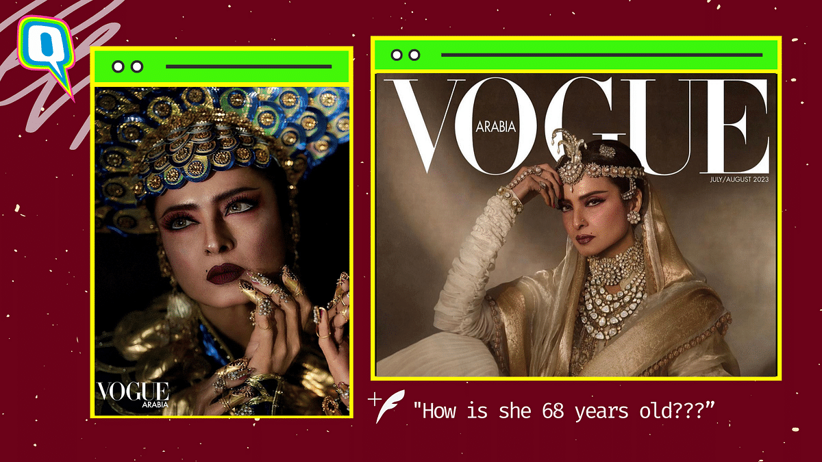 Rekha’s Vogue Arabia Cover Has Sent Desi Internet Into A Frenzy And Here’s Proof
