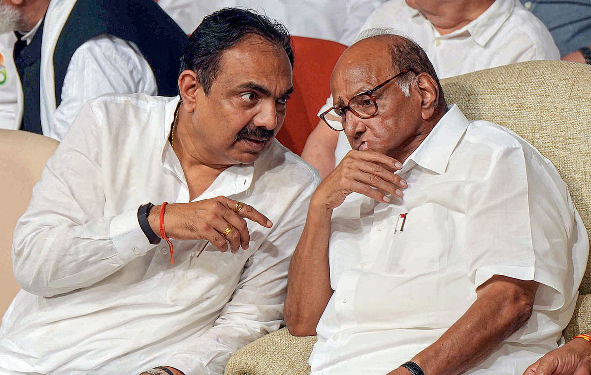 Sharad Pawar gave a rebuttal to several claims by Ajit Pawar as both factions held parallel meetings in Mumbai.