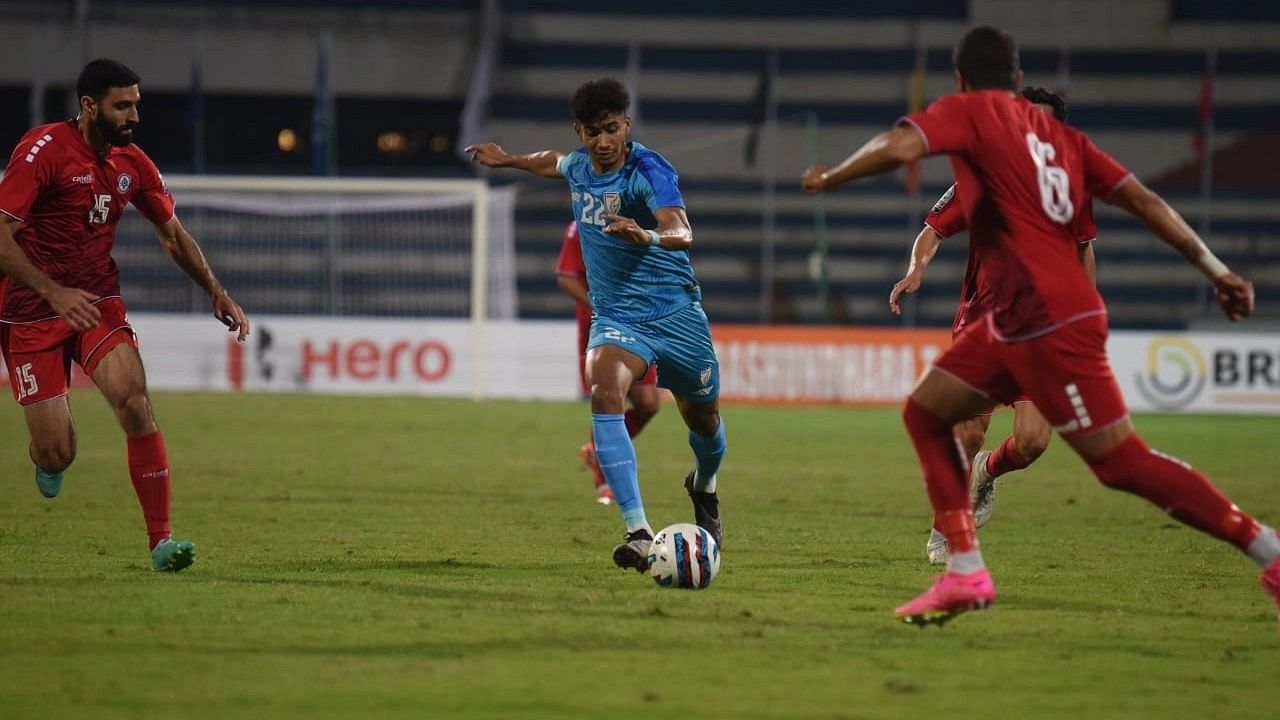 <div class="paragraphs"><p>SAFF Championship 2023: India defeated Lebanon on penalties</p></div>