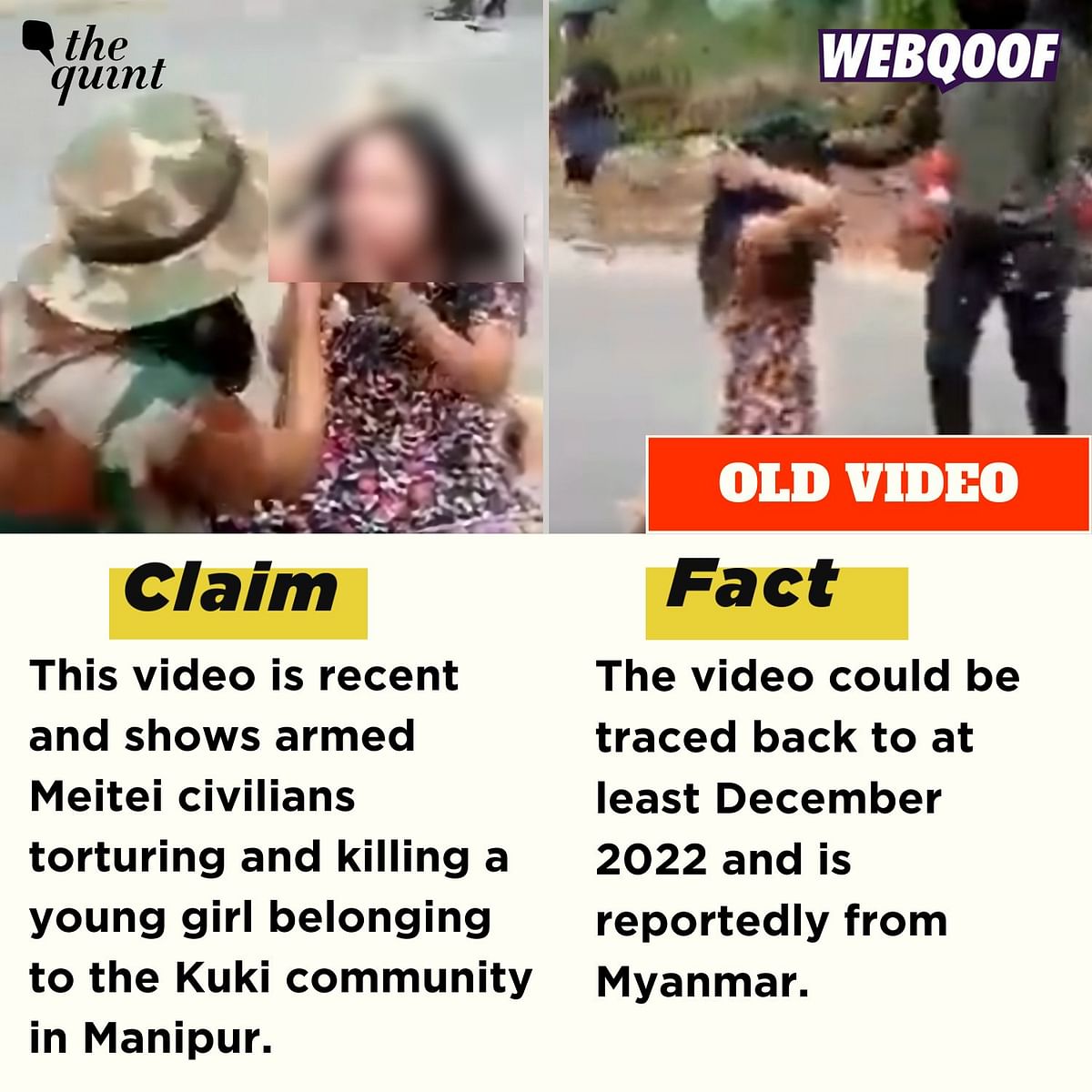 Although viral videos from Manipur are being regularly debunked, m/disinformation has been rampant. 