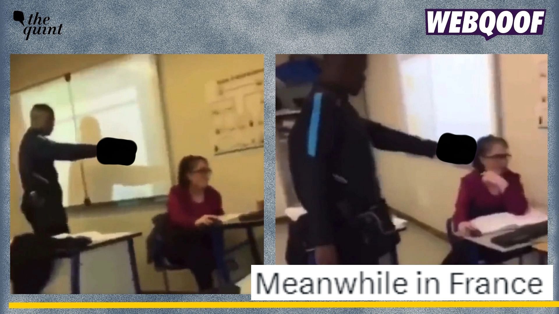 <div class="paragraphs"><p>Fact-check:&nbsp;An old video from France showing a teenager pointing gun to a teacher is going viral on social media as recent.</p></div>
