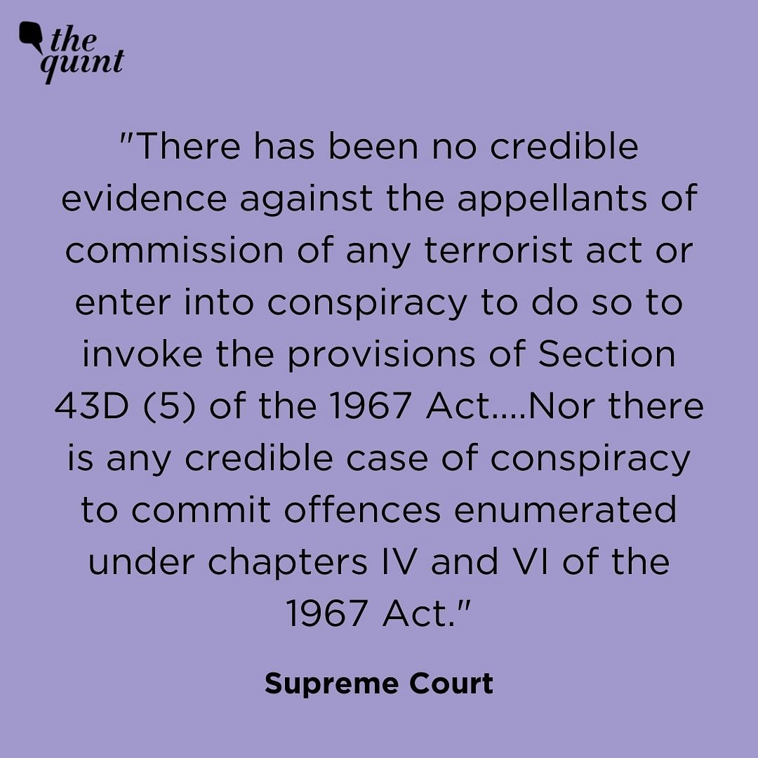 The Supreme Court judgment flatly refuses to accept the prosecution's submissions without its own analysis.