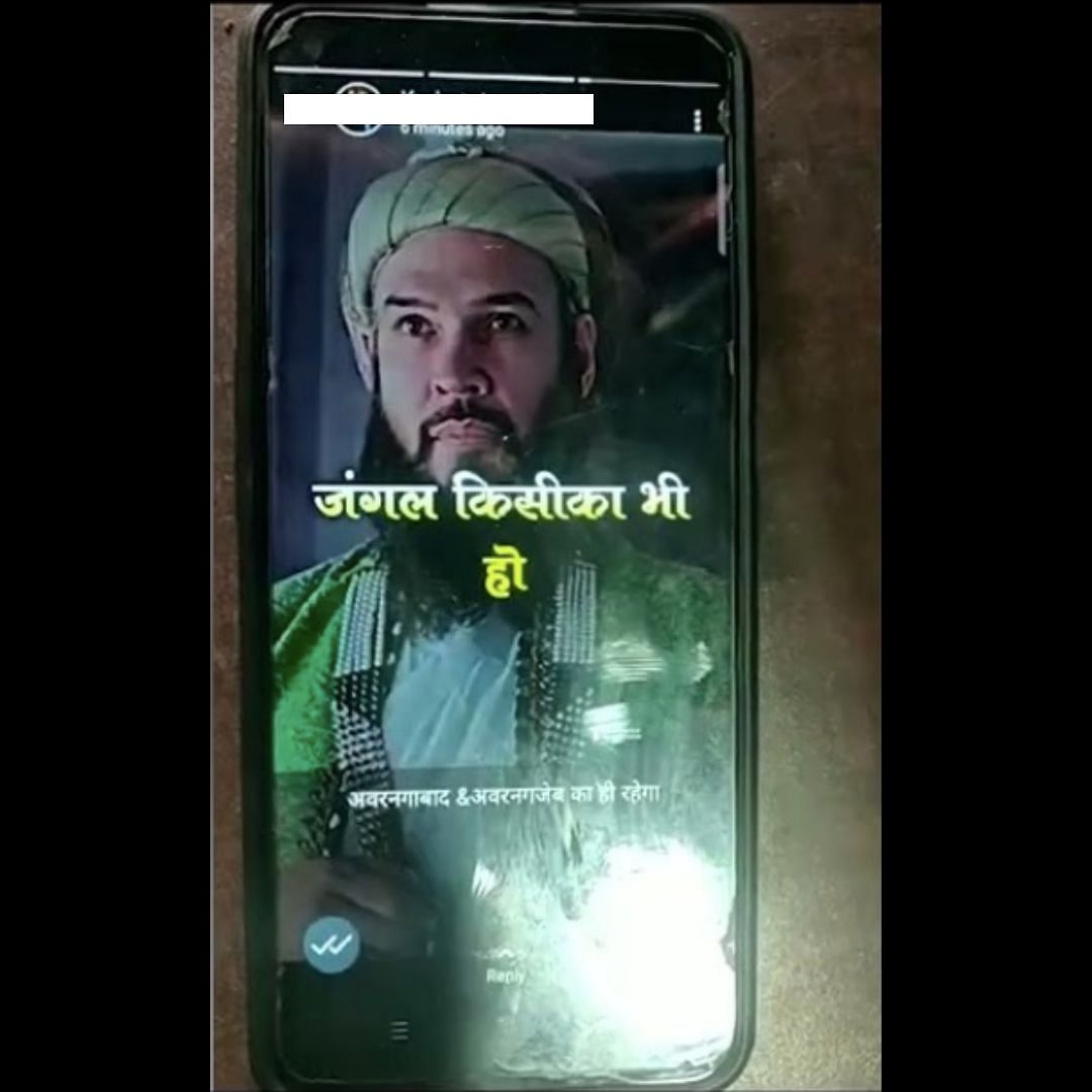 Why are people in Maharashtra being booked for sharing social media posts featuring a 17th century Mughal emperor?