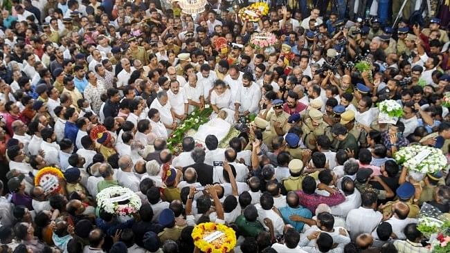 Mourning Crowds to Film Stars: Kerala Bids Farewell to People's CM Oommen Chandy