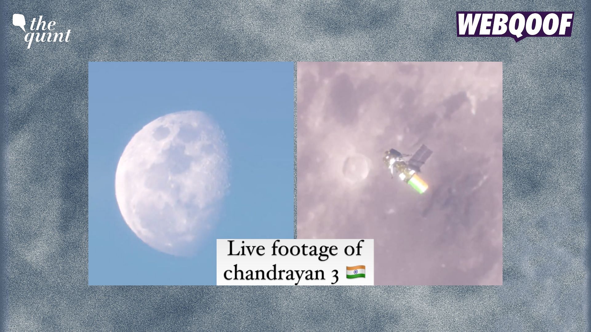 <div class="paragraphs"><p>The video has been shared as live footage of the ISRO's Chandrayaan-3.&nbsp;</p></div>