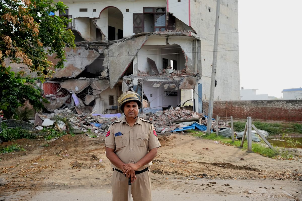 Many properties owned by Muslims were demolished in Haryana's Nuh, allegedly in connection with the recent violence.