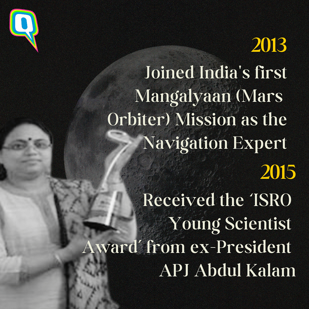 Ritu Karidhal was a Deputy Operations Director to India's Mars orbital mission – Mangalyaan.