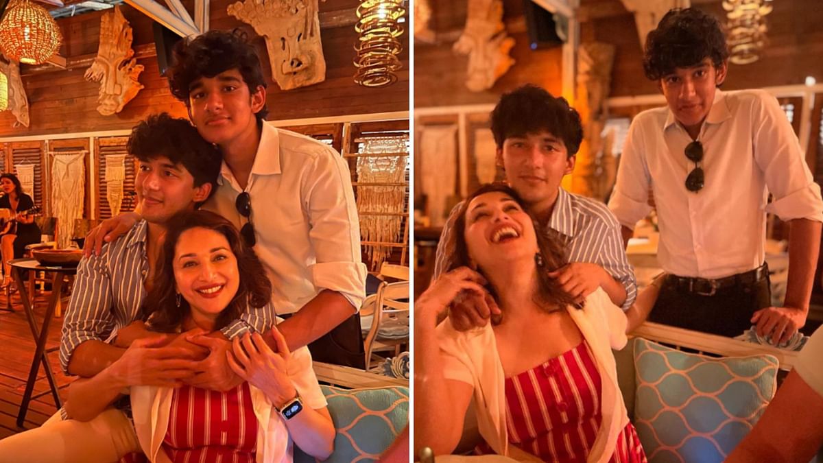 'Home Won't be the Same': Madhuri Dixit Pens Note As Her Sons Leave for College