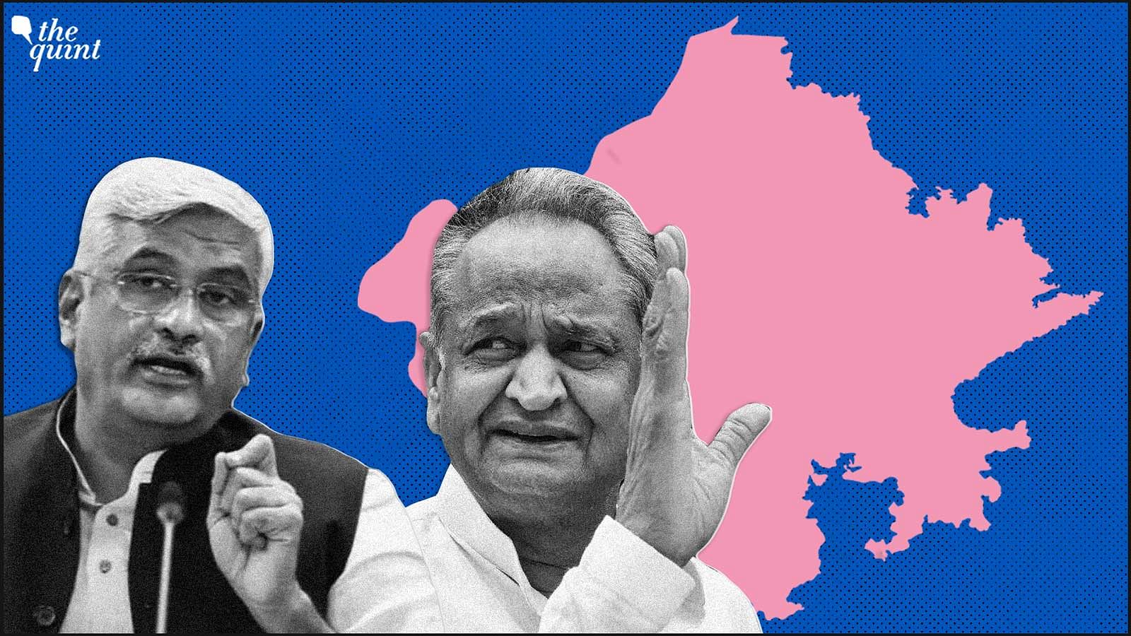 <div class="paragraphs"><p>The animosity between Ashok Gehlot and Gajendra Singh is beyond bitter and is heading for a fierce climax with legal swords hanging over both combative adversaries.</p></div>