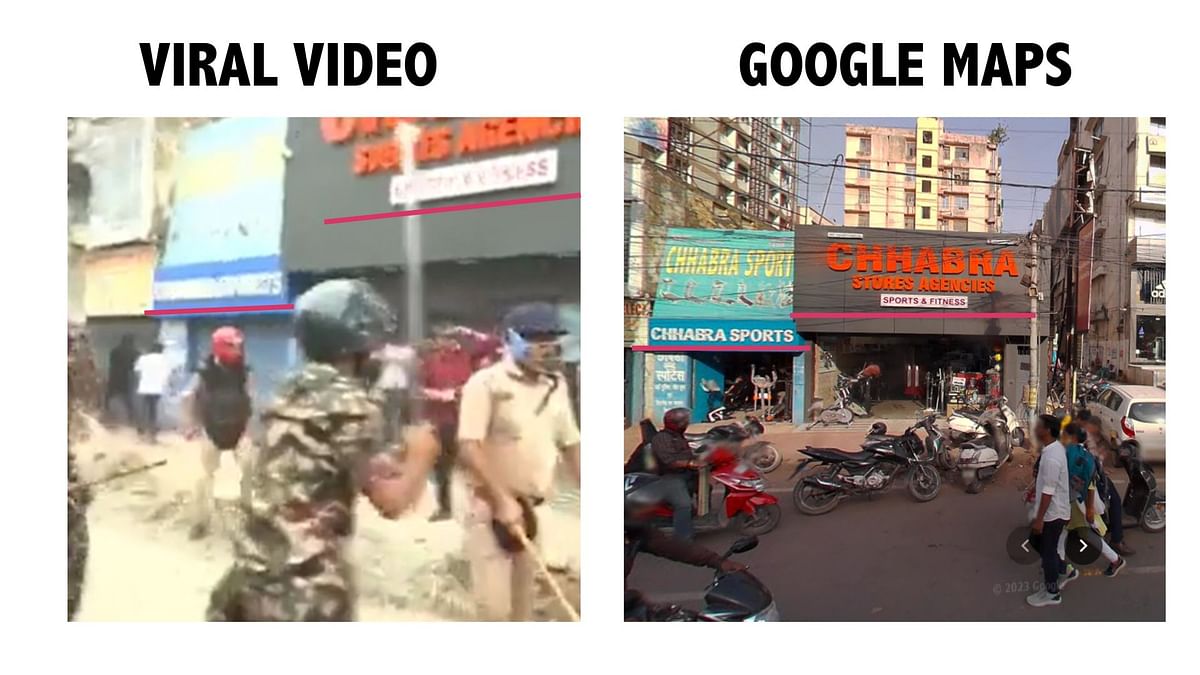 We found that the video is from Bihar's Patna and is unrelated to the recent violence that broke out in Haryana.