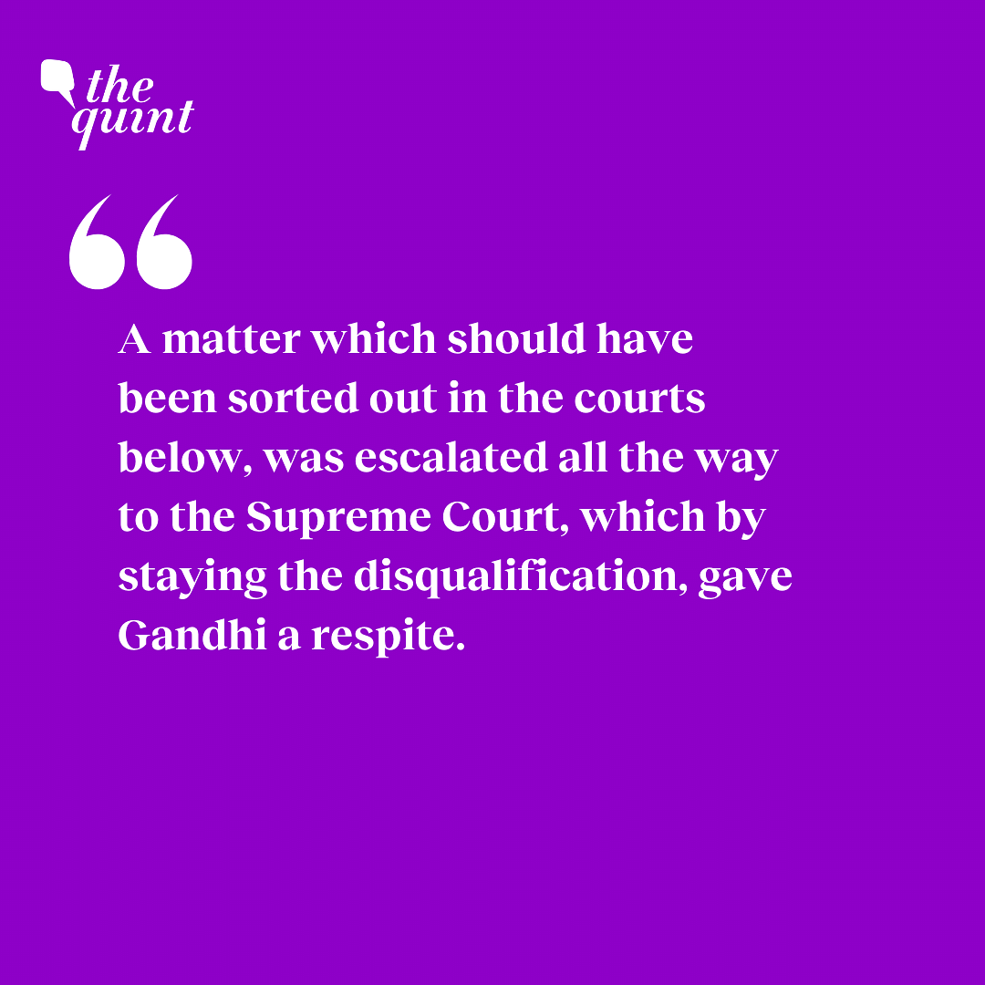 The final verdict in the defamation case against the Congress leader still hangs in the balance in Gujarat. 