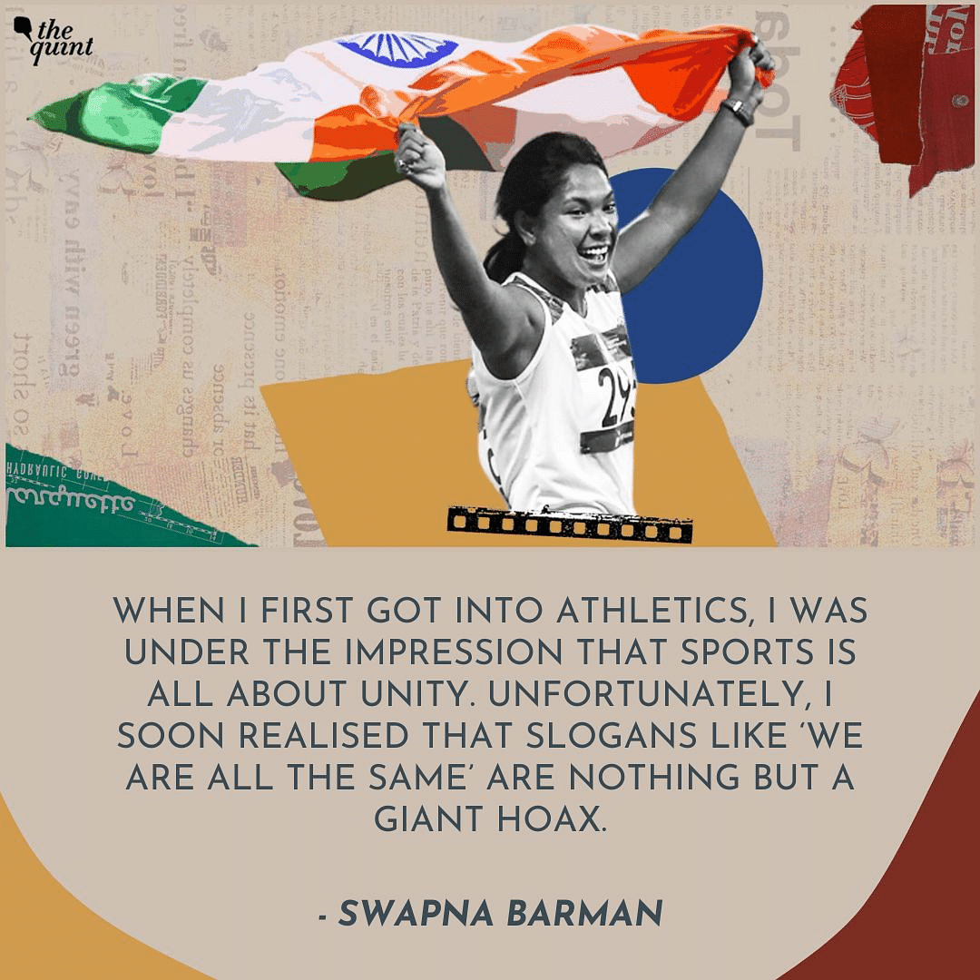 'I'm a victim of casteist discrimination. I am planning to join politics to ensure I was the last.' – Swapna Barman.