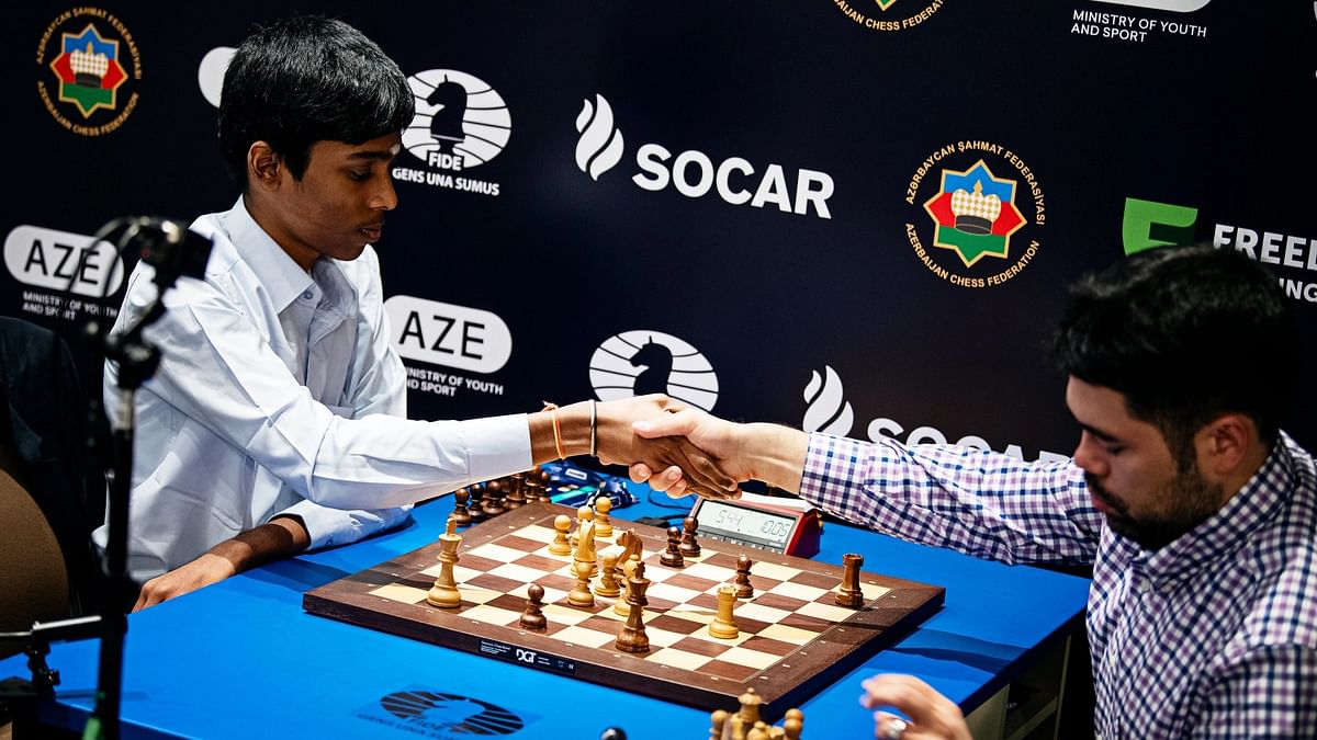 Chess World Cup: Carlsen draws first blood against Praggnandhaa in tie- breaker