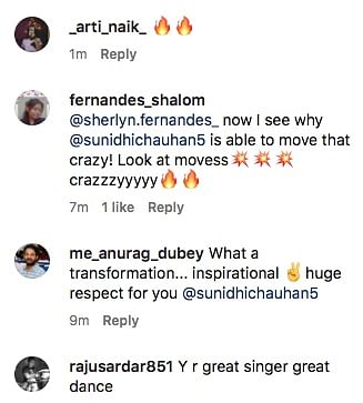 Reacting to the singer's viral dance cover, an Instagram user commented, "My favourite! Slaying as always!"