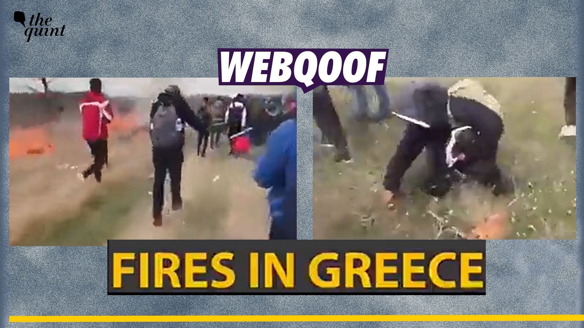 <div class="paragraphs"><p>Fact-check:&nbsp;An old video from Greece showing a clash between the police and the migrants is being falsely shared as 'illegal migrants' starting the forest fires.</p></div>