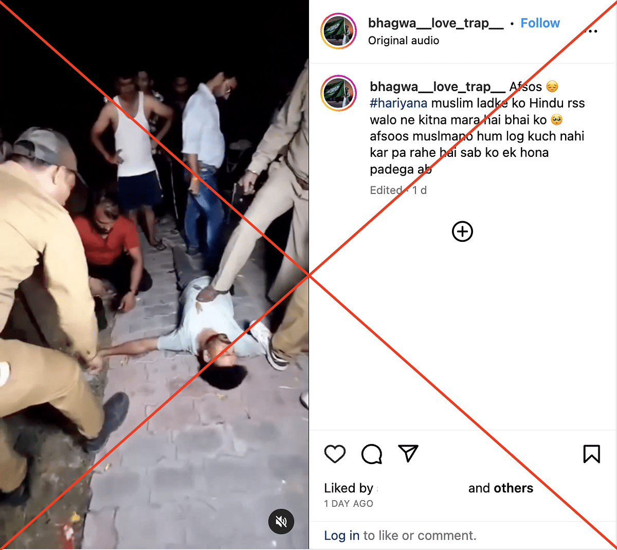 Amid Haryana violence, social media saw a rise in misinformation, including several emotionally charged posts.