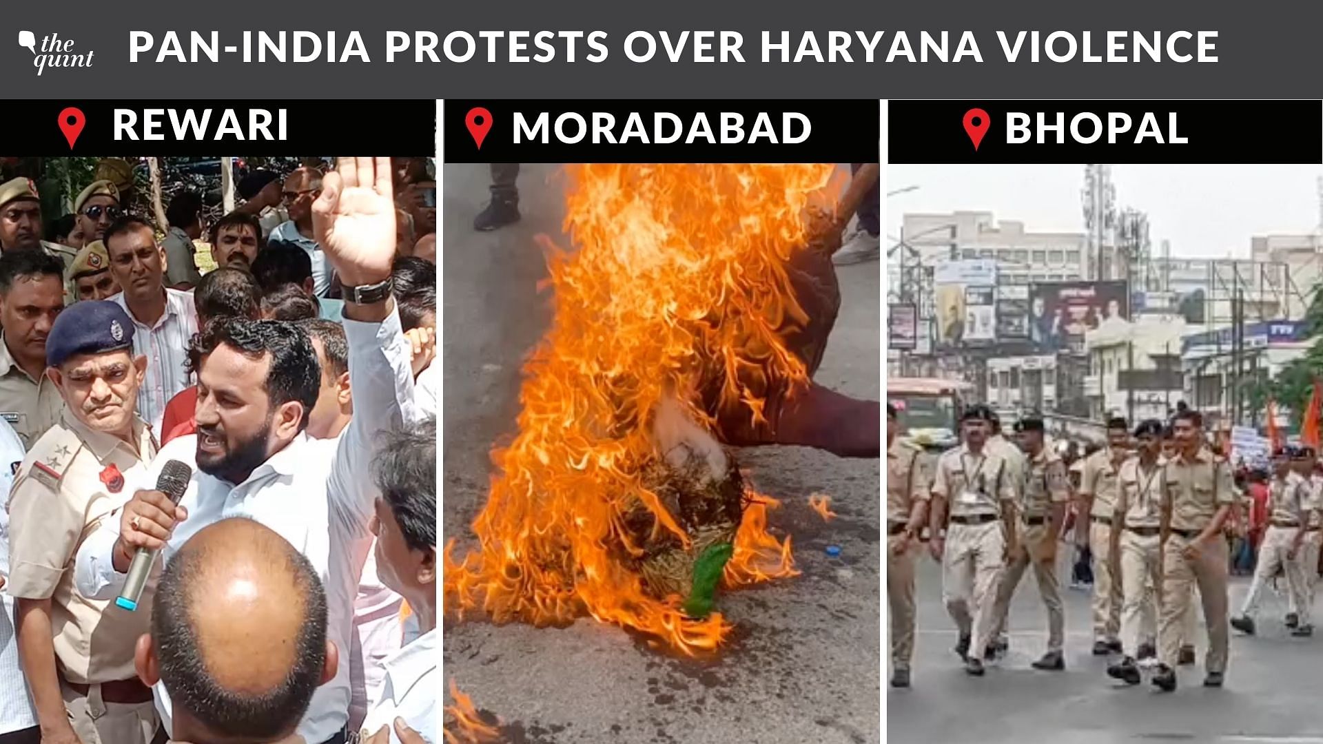<div class="paragraphs"><p>'Khattar Must Act': Pan-India Protests by VHP, Bajrang Dal Over Haryana Violence</p></div>