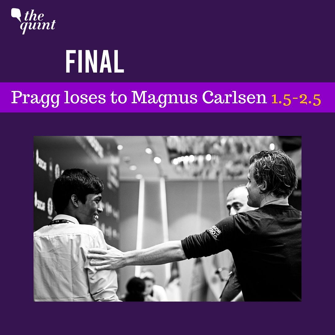 From knight to king: Pragg vs Carlsen first game of chess finals ends in  draw - Hindustan Times