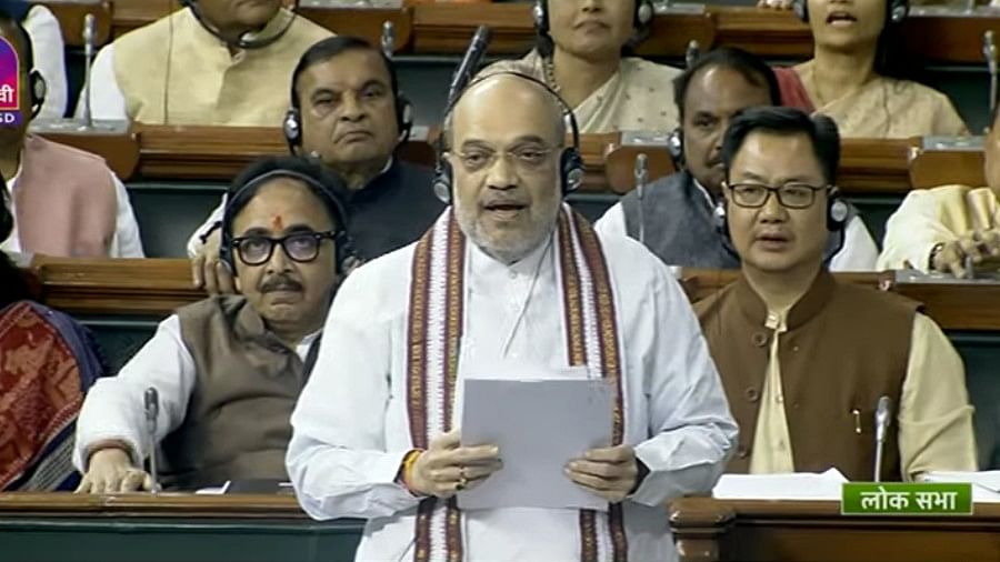 <div class="paragraphs"><p>Home Minister Amit Shah speaking on the&nbsp;Government of National Capital Territory of Delhi (Amendment) Bill, 2023 in Lok Sabha on Tuesday, 1 August.&nbsp;</p></div>