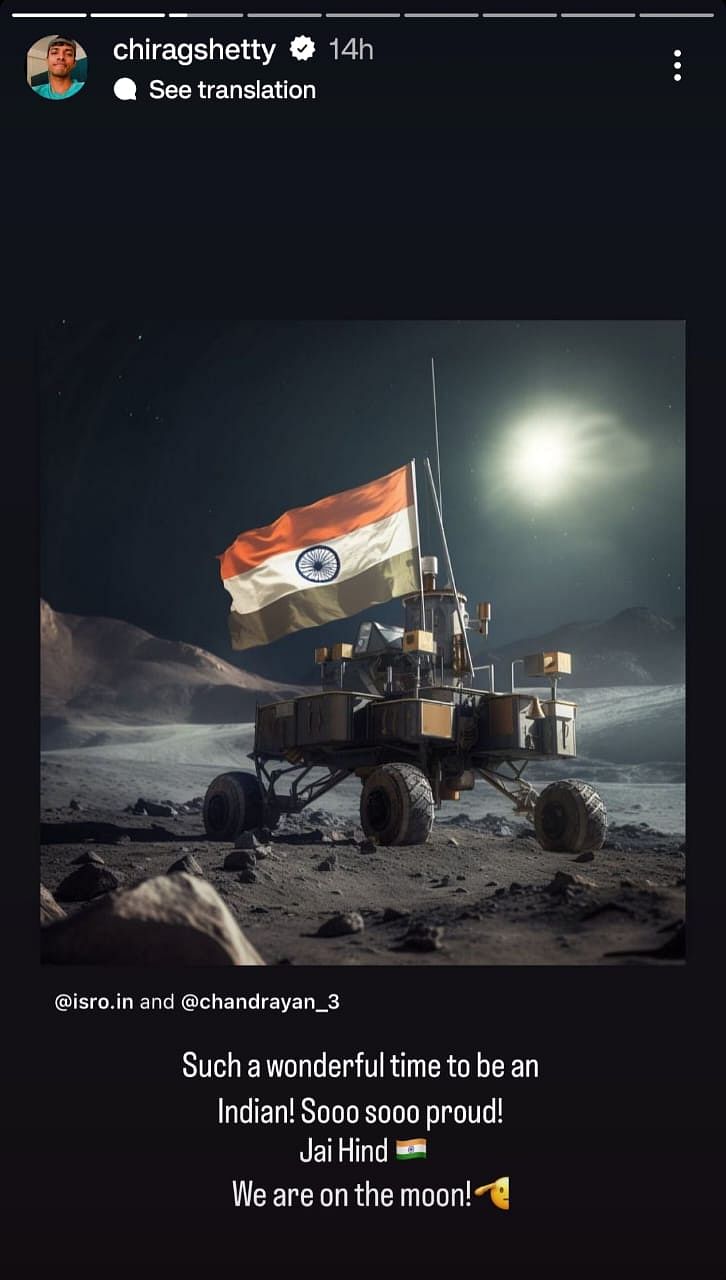 India becomes the first country to have a spacecraft at the south pole of the Moon