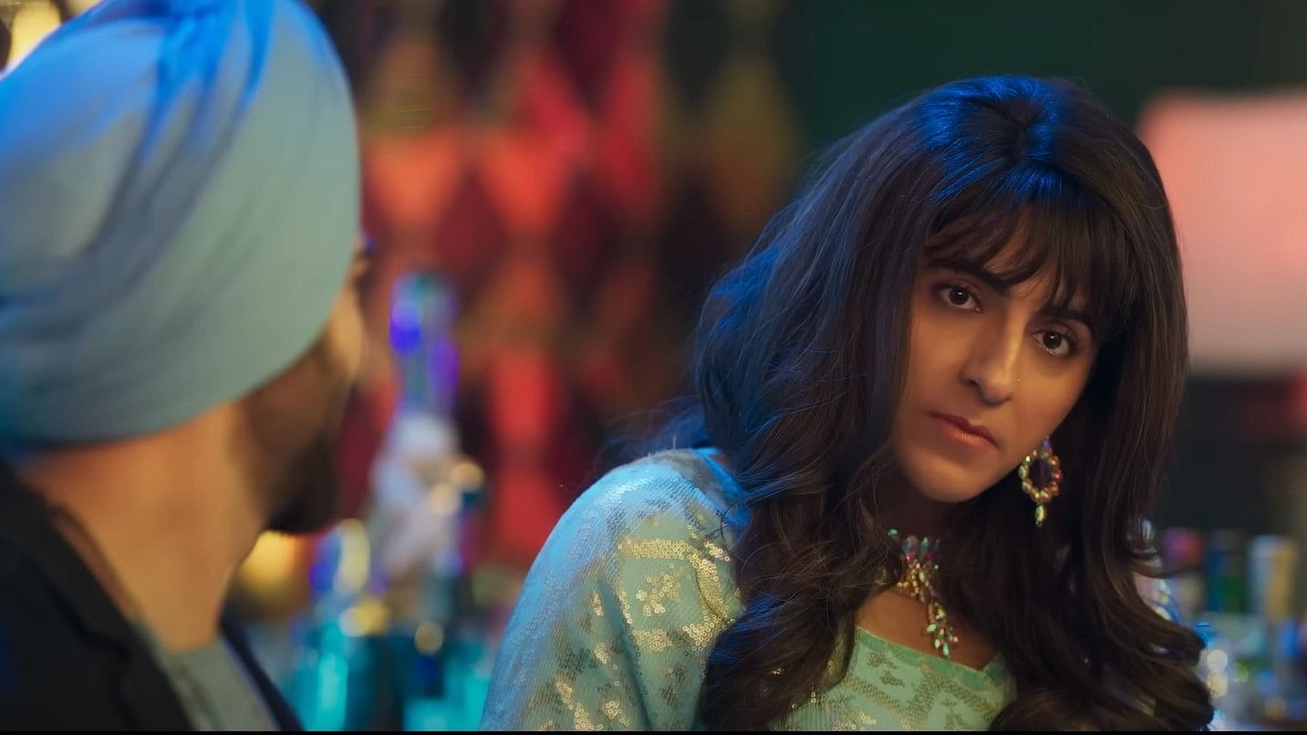 <div class="paragraphs"><p>Ayushmann Khurrana as Pooja in<em> Dream Girl 2.</em></p></div>