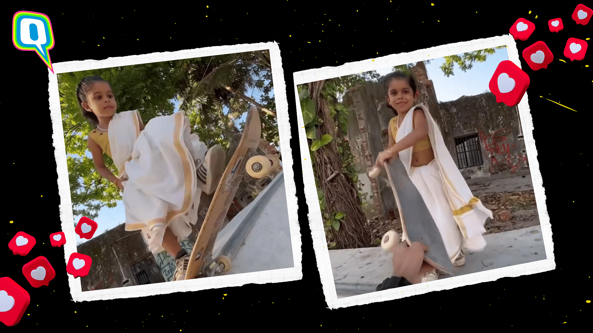 <div class="paragraphs"><p>5-Year-Old Celebrates Onam By Skating In Traditional Saree; Video Goes Viral</p></div>