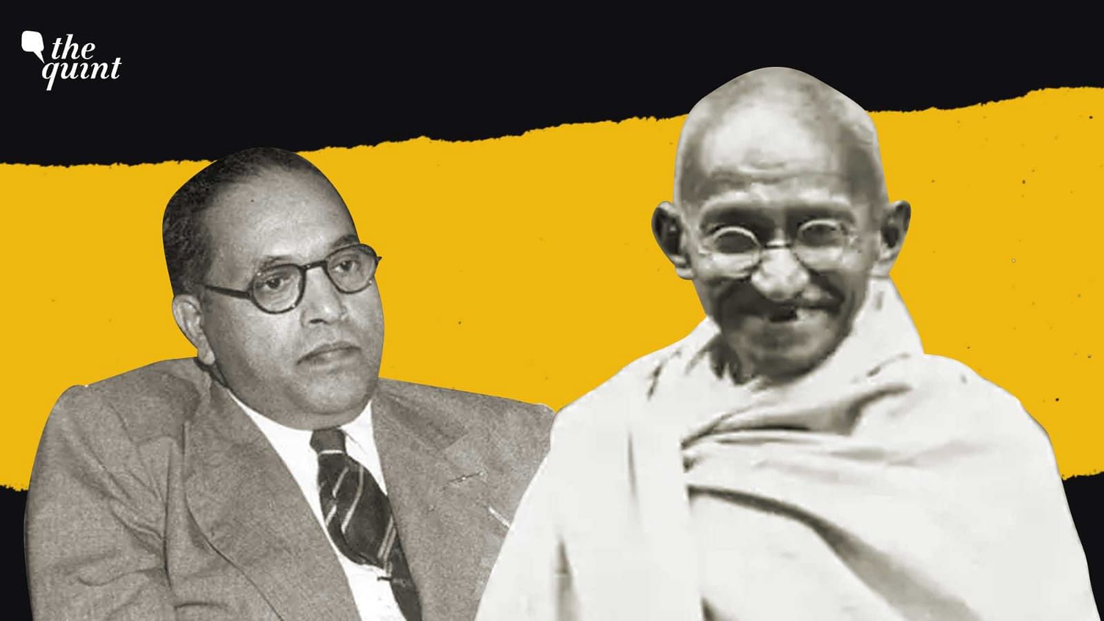 <div class="paragraphs"><p>Ambedkar and Gandhi.</p></div>