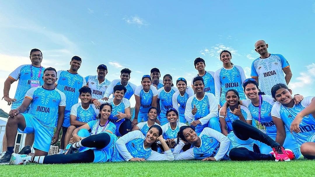 <div class="paragraphs"><p>Asian Games 2023: India Trounce Ban in Women’s Cricket, Qualify for Gold Medal Match</p></div>