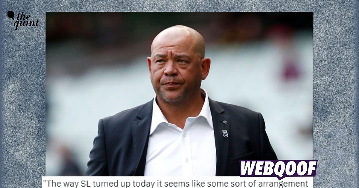 Fact-Check | Did Former Cricketer Andrew Symonds Call Ind vs SL Asia Cup Final Match 'Fixed'? - Vimarsana News