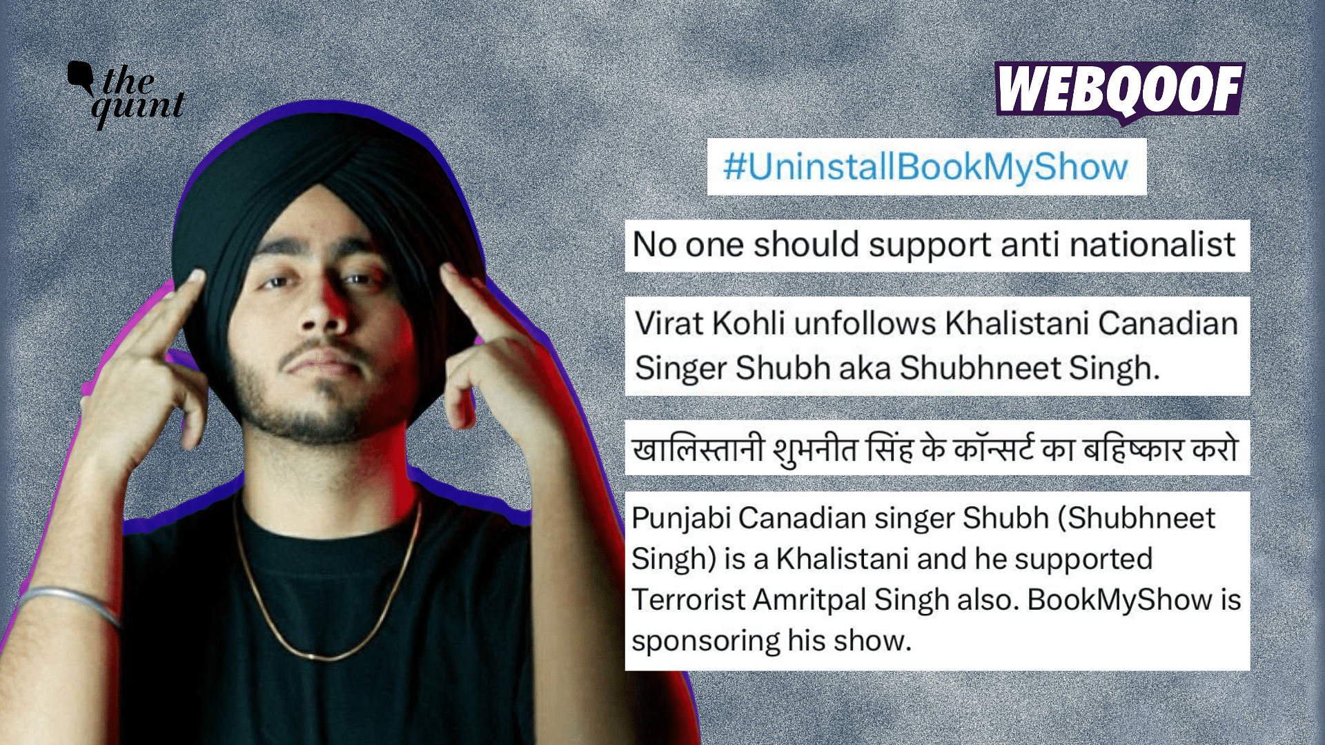 <div class="paragraphs"><p>The online campaign to cancel Shubneet Singh's Still Rollin Tour in India started on X.</p></div>