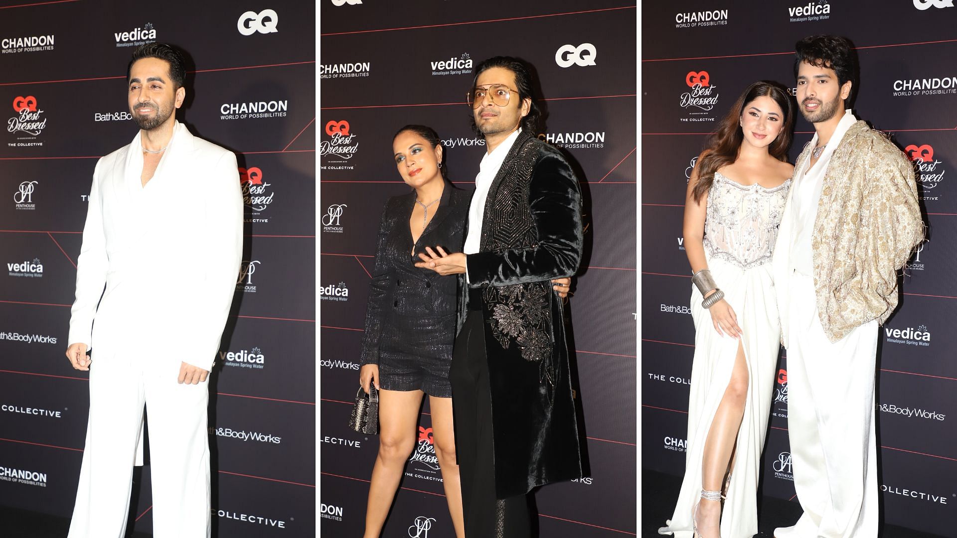 <div class="paragraphs"><p>Ayushmann Khurrana, Richa Chadha-Ali Fazal make a stylish statement at GQ Awards.</p></div>