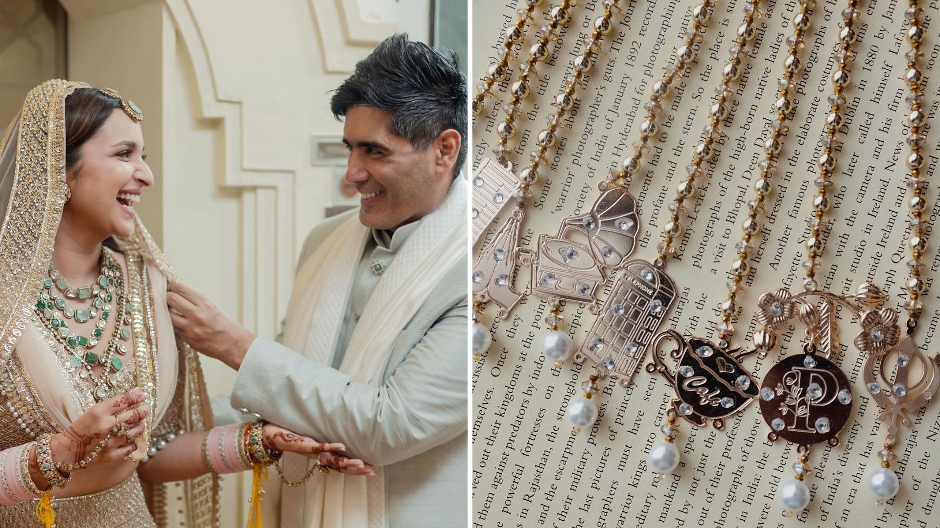 <div class="paragraphs"><p>Parineeti Chopra wore a stunning ivory lehenga by ace fashion designer Manish Malhotra.</p></div>